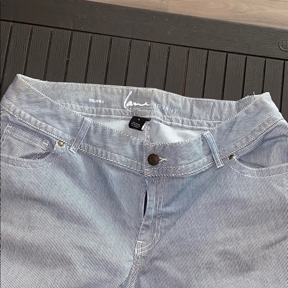 Railroad Stripe Denim - Picture 2 of 5